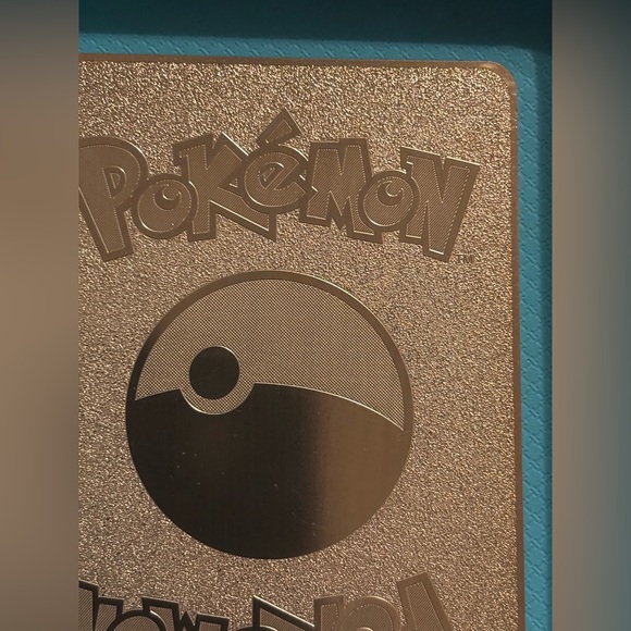 Reshiram & charizard VMAX metal Pokemon Card. - Picture 5 of 5